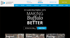 Desktop Screenshot of leadershipbuffalo.org